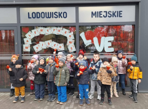 Walentynki na lodowisku